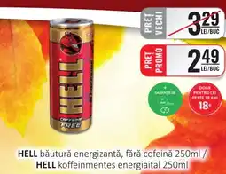 CBA HELL băutură energizantă, fără cofeină Ofertă