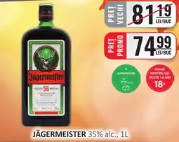 CBA Jägermeister 35% alc. Ofertă