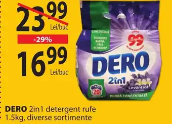 CBA Dero 2in1 detergent rufe Ofertă