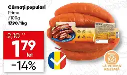 PROFI Cârnaţi populari Primo Ofertă