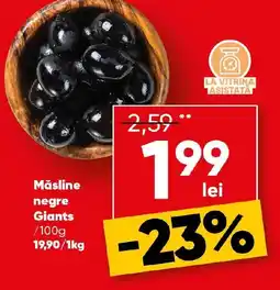PROFI Măsline negre Giants Ofertă