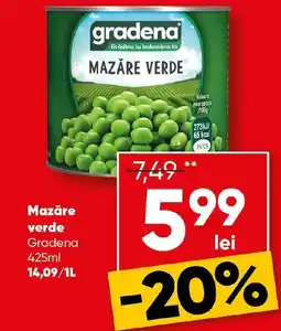 PROFI Mazăre verde Gradena Ofertă