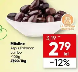 PROFI Măsline Aspis Kalamon Jumbo Ofertă