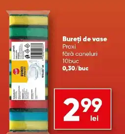 PROFI Bureţi de vase Proxi fără caneluri Ofertă