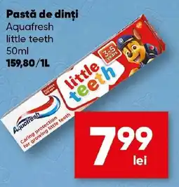 PROFI Pastă de dinți Aquafresh little teeth Ofertă