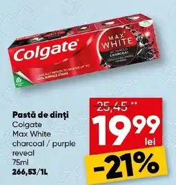 PROFI Pastă de dinți Colgate Max White Ofertă