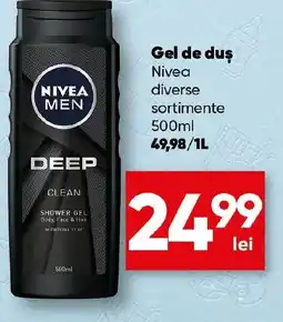 PROFI Gel de duş Nivea Ofertă