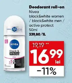 PROFI Deodorant roll-on Nivea Ofertă