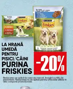 PROFI La hrană umeda pentru pisici/câini Purina Friskies Ofertă