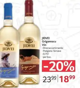 Selgros JIDVEI Grigorescu Vin Ofertă