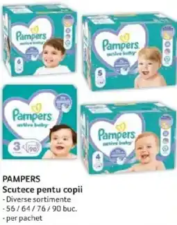 Selgros PAMPERS Scutece pentu copii Ofertă