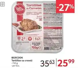 Selgros IBERCOOK Tortillias cu creveţi Ofertă