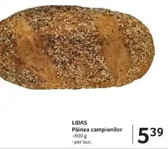 Selgros LIDAS Pâinea campionilor Ofertă
