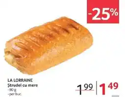 Selgros LA LORRAINE Strudel cu mere Ofertă