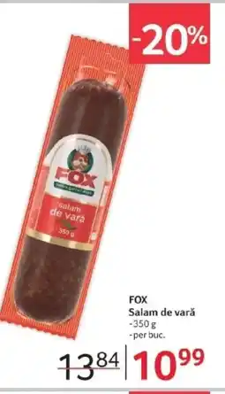 Selgros FOX Salam de vară Ofertă