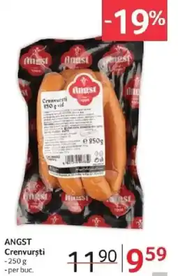 Selgros ANGST Crenvursti Ofertă