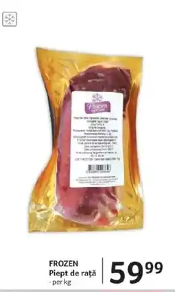 Selgros FROZEN Piept de rață Ofertă