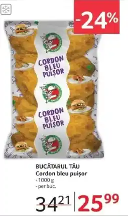 Selgros BUCĂTARUL TĂU Cordon bleu puisor Ofertă