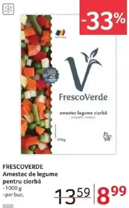 Selgros FRESCOVERDE Amestec de legume pentru ciorbă Ofertă