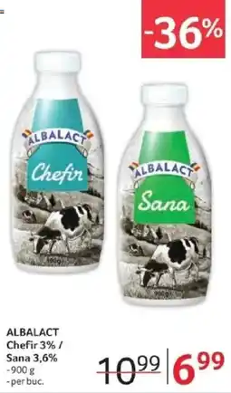 Selgros ALBALACT Chefir 3% / Sana 3,6% Ofertă