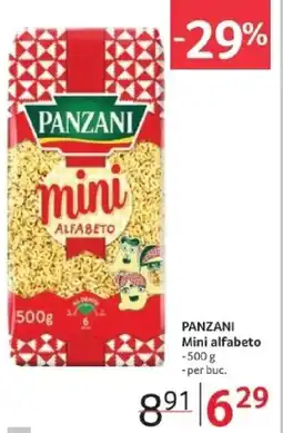 Selgros PANZANI Mini alfabeto Ofertă