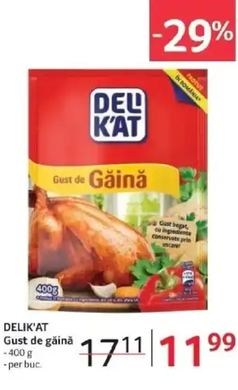 Selgros DELIK'AT Gust de găină Ofertă