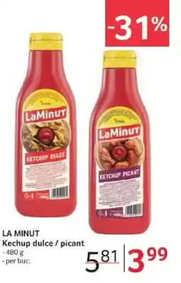 Selgros LA MINUT Kechup dulce / picant Ofertă