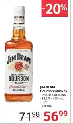 Selgros JIM BEAM Bourbon whiskey Ofertă