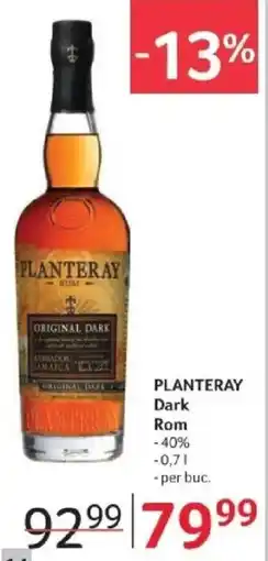 Selgros PLANTERAY Dark Rom Ofertă
