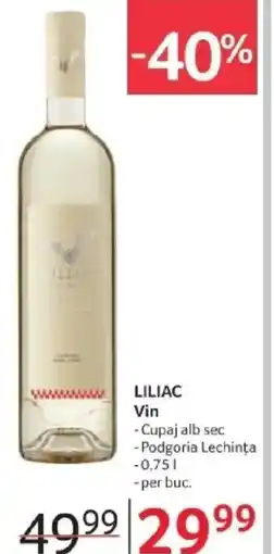 Selgros LILIAC Vin Ofertă