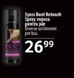 Selgros Syoss Root Retouch Spray vopsea pentru păr Ofertă