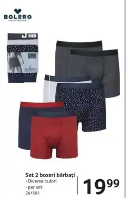 Selgros Set 2 boxeri bărbați Ofertă