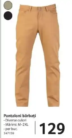 Selgros Pantaloni bărbați Ofertă
