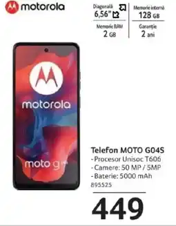 Selgros Telefon MOTO G04S Ofertă