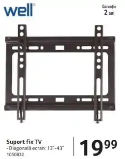 Selgros Suport fix TV Ofertă