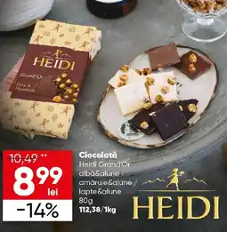 PROFI Ciocolată Heidi Grand'Or albǎ&alune / amăruie&alune / lapte&alune Ofertă