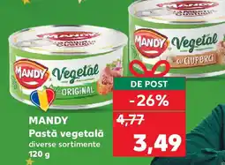 Kaufland MANDY Pastă vegetală Ofertă