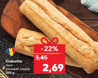 Kaufland Ciabatta maxi proaspăt coaptă Ofertă