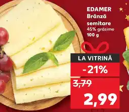Kaufland EDAMER Brânză semitare Ofertă