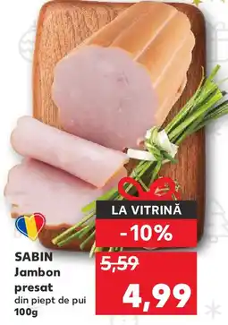 Kaufland SABIN Jambon presat Ofertă