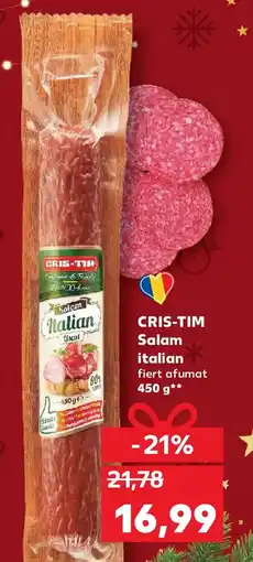 Kaufland CRIS-TIM Salam italian Ofertă