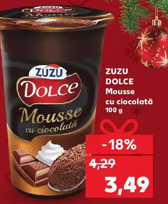 ZUZU DOLCE Mousse cu ciocolată
