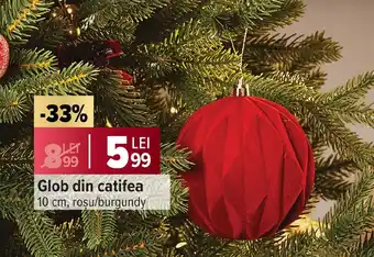 Carrefour Glob din catifea Ofertă