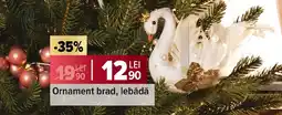 Carrefour Ornament brad, lebădă Ofertă