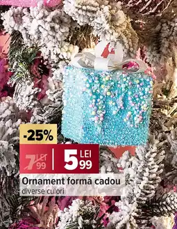 Carrefour Ornament formă cadou Ofertă
