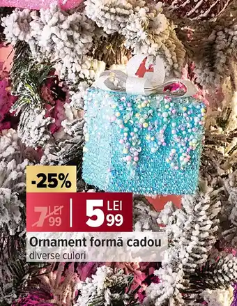 Carrefour Ornament formă cadou Ofertă