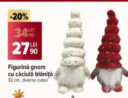 Carrefour Figurinǎ gnom cu căciulă blăniţă Ofertă