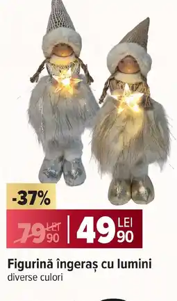 Carrefour Figurină îngeraş cu lumini Ofertă
