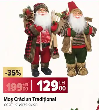 Carrefour Moş Crăciun Tradiţional Ofertă
