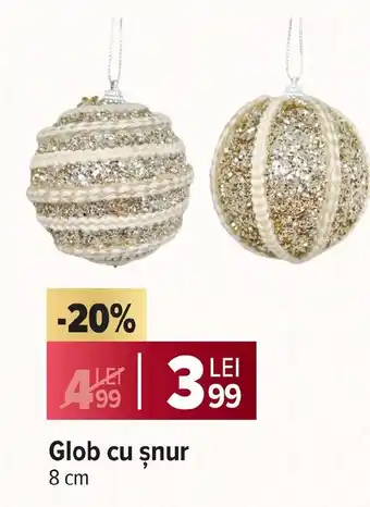 Carrefour Glob cu şnur Ofertă